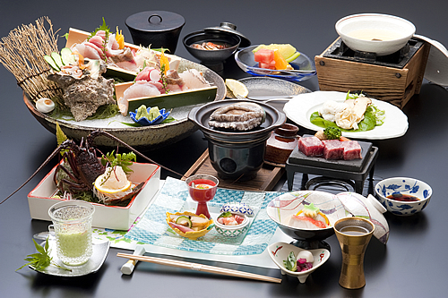 宿 中屋　夏の料理